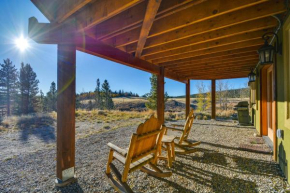 Cozy Alma Mountain Retreat Fireplace and Grill